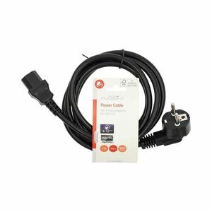 Nedis cegl10015bk20 táp kábel iec-320-c13, 3 x 1, 5 mm, hossz 3m (... kép