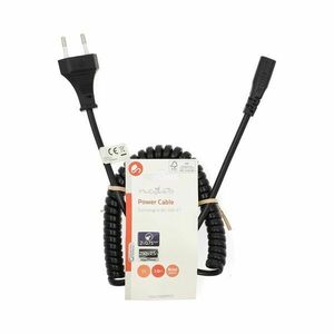 Nedis cegl11062bk20 borotva táp kábel iec-320-c1, 2 x 0.75 mm˛, h... kép