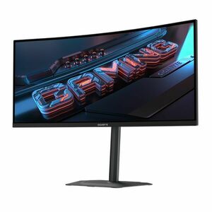 Gigabyte ívelt va led monitor 34" g34wqcp 3440x1440, 2xhdmi/... kép