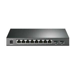 TP-Link TL-SG2210P Switch 8x1000Mbps (8xPOE) + 2xSFP, Menedzselhe... kép