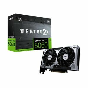 Msi videokártya pci-ex16x nvidia rtx 5060 ventus 2x 8gb ddr7 oc R... kép
