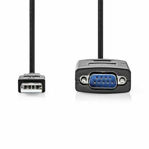 Nedis ccgw60852bk09, usb - rs232 (adapter) kábel, 0, 9m CCGW60852BK09 kép