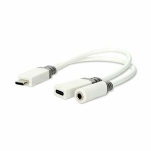 Nedis ccbw64922wt01 usb-c (usb c) dugó - usb-c aljzat, 3, 5 mm szt... kép
