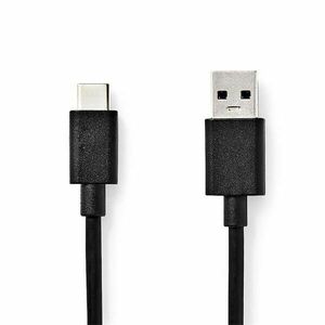Nedis ccgl61600bk10 usb kábel, usb 3.2 gen 1, usb-a dugó - usb-c... kép