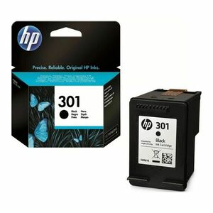 HP CH561EE Tintapatron DeskJet 2050 nyomtatóhoz, HP 301, fekete, ... kép