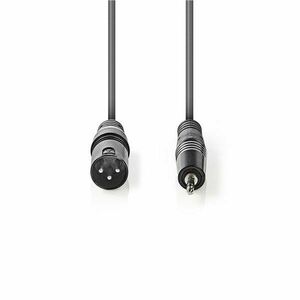 Nedis coth15300gy30 félprofi audio kábel, 3, 5mm sztero jack dugó... kép