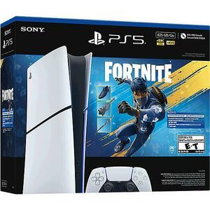 PlayStation 5 (PS5) Slim Digital Edition + Fortnite Flowering Chaos Bundle kép