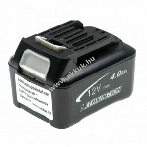 Helyettesítő akku Makita típus BL1021B, BL1041B 12V, Li-ion, 4000mAh kép