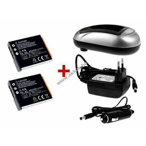 2db Helyettesítő akku + 1db Akkutöltő Sony típus NP-BG1 szett kép