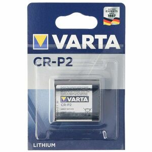 Varta CR-P2 6V 1400mAh lítium elem kép
