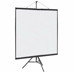 vidaXL vetítővászon állvánnyal 67 hüvelykes 1: 1 arányban kép