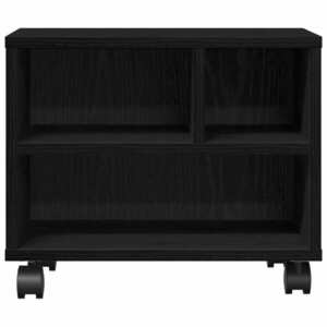 vidaXL Nyomtatóállvány Fekete tölgy 41 x 32 x 33.5 cm Faanyag kép