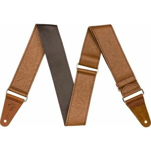 Fender Tooled Leather Guitar Strap Brown kép
