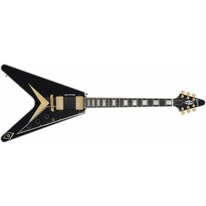 Gibson Custom Shop Flying V Custom w/ Ebony Fingerboard Gloss Ebony kép