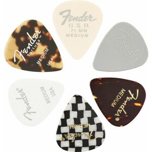 Fender 351 Picks Material Medley Medium kép