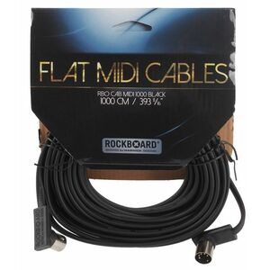Rockboard Flat MIDI Cable Black 1000 cm kép