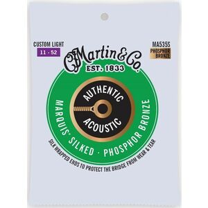 Martin Authentic Marquis 92/8 Phosphor Bronze Custom Light kép