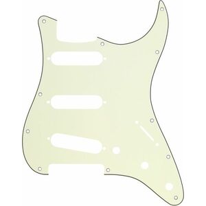 Fender Pickguard, Stratocaster S/S/S, 11-Hole Mount, Mint Green MG/B/M kép