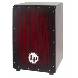 Latin Percussion Aspire Series Dark Wood Streak Cajon kép