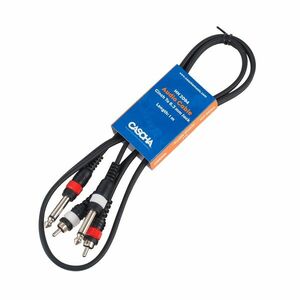 Cascha Audio Cable Stereo 1 m 6, 3 mm kép