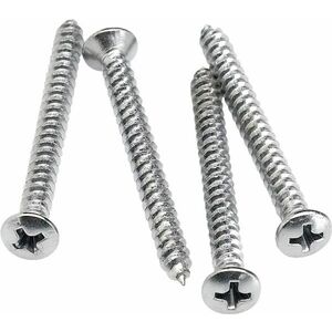 Fender Neck Mounting Screws, Chrome kép