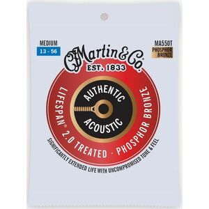 Martin Authentic Lifespan 2.0 92/8 Phosphor Bronze Medium kép