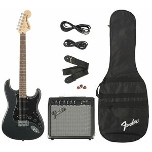 Fender Squier Affinity Series Stratocaster HSS Pack LRL CFM kép
