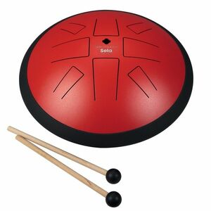 Sela 10" Melody Tongue Drum Red kép