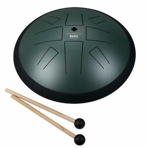 Sela 10" Melody Tongue Drum Dark Green kép