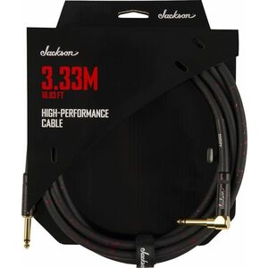 Jackson High Performance Cable 3.33 m, Black & Red kép