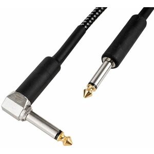Cascha Guitar Cable 3 m Angled kép