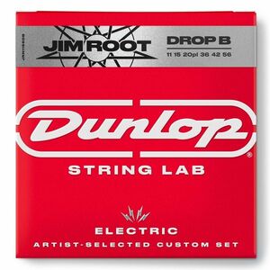 Dunlop Jim Root String Lab Guitar Strings 11-56 Drop B kép