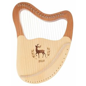 Byla Lyre Harp 21 Strings Coffee kép