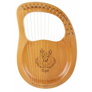 Cega Lyre Harp Rounded 16 Strings Natural kép