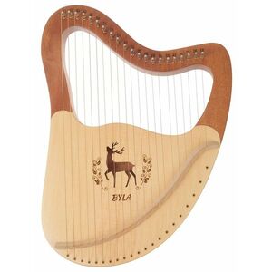 Byla Lyre Harp 21 Strings Wood kép