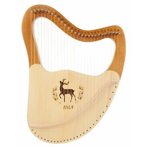 Byla Lyre Harp 27 Strings Natural kép