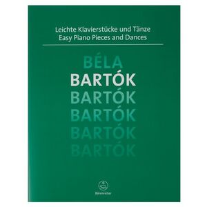 MS Snadné klavírní skladby a tance - Bartók Béla kép