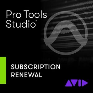 AVID Pro Tools Studio Annual Subscription Renewal kép