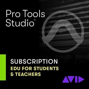 AVID Pro Tools Studio Annual New Subscription for Students & Teachers kép