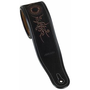 Amumu Embroidered Totem Suede Strap Black kép