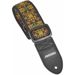 Amumu Shiny Gold Thread Embroidery Strap kép