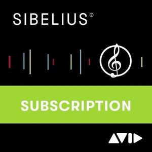 AVID Sibelius Artist Annual New Subscription kép