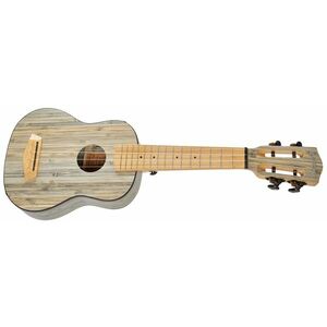 Cascha Soprano Ukulele Bamboo Graphite EQ kép