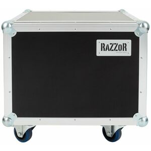 Razzor Cases 8U rack 400 wheels kép