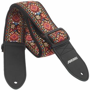 Amumu Vintage Embroidery Red Cotton Strap kép