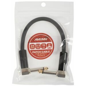 Amumu Patch Cable Black 15 cm kép