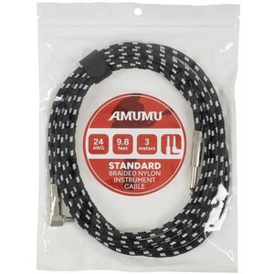 Amumu S30W-SA-3M Braided Nylon Instrument Cable kép