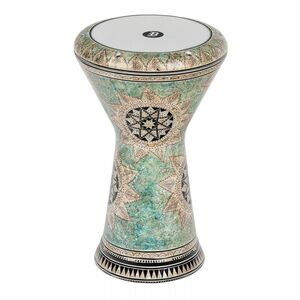 Meinl AEED4 9" Doumbek Mosaik Queen White Pearl kép