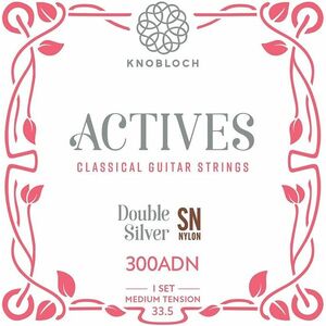 Knobloch ACTIVES Double Silver SN Nylon Medium Tension 33.5 kép