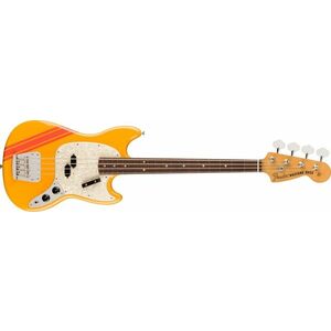 Fender Vintera II 70s Mustang Bass RW Competition Orange kép